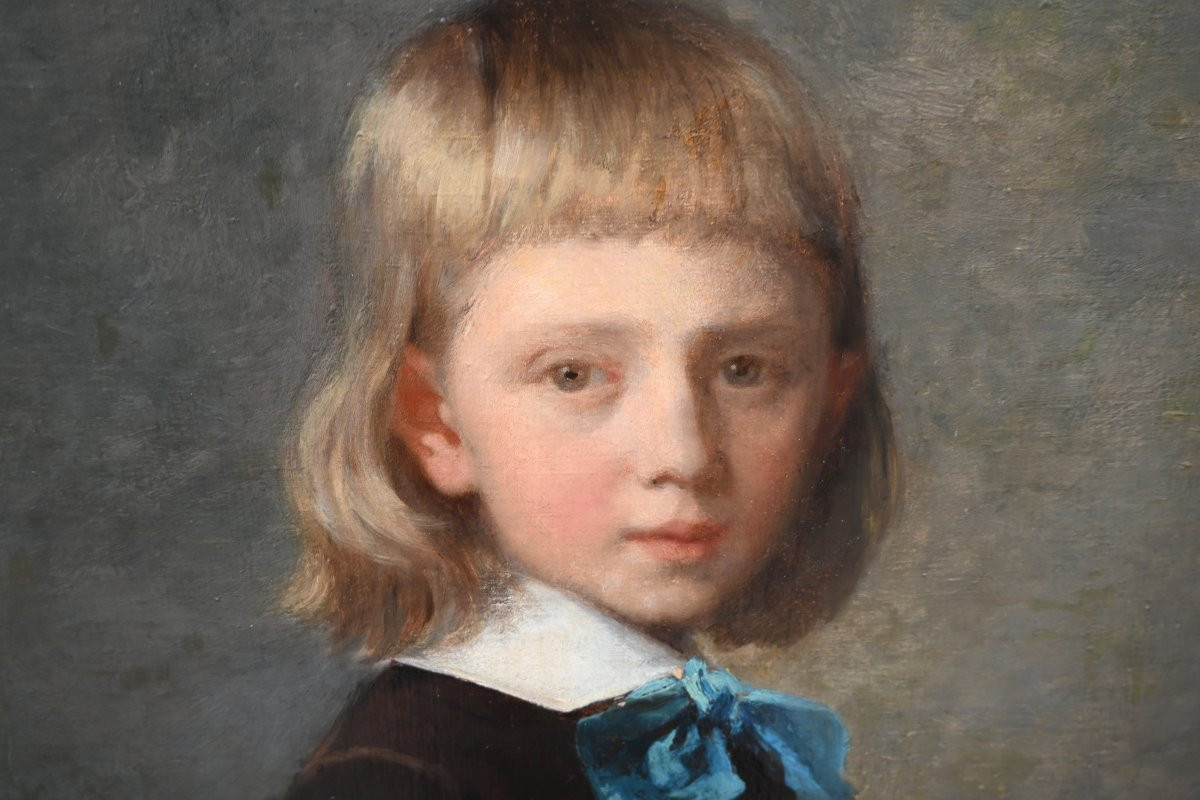 19th-century Full-length Portrait Signed By Blanchard-photo-5