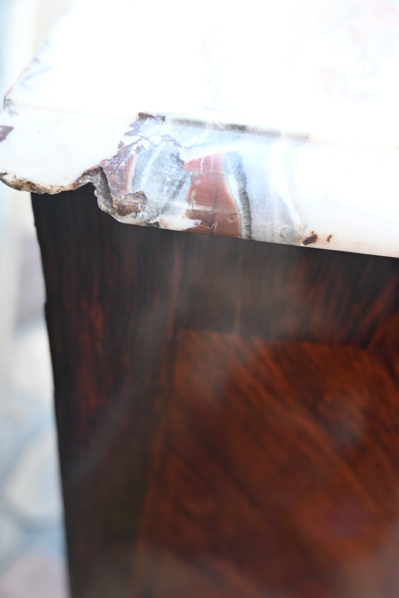 Small Regency Period Chest Of Drawers Stamped By Migeon XVIII-photo-2