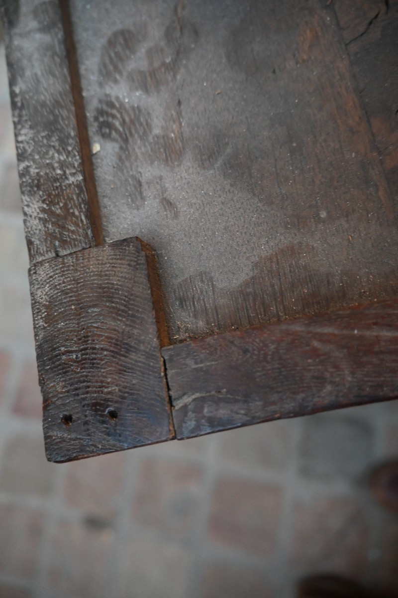 Small Chest Of Drawers, In Natural Wood, Stamped Duval -photo-7