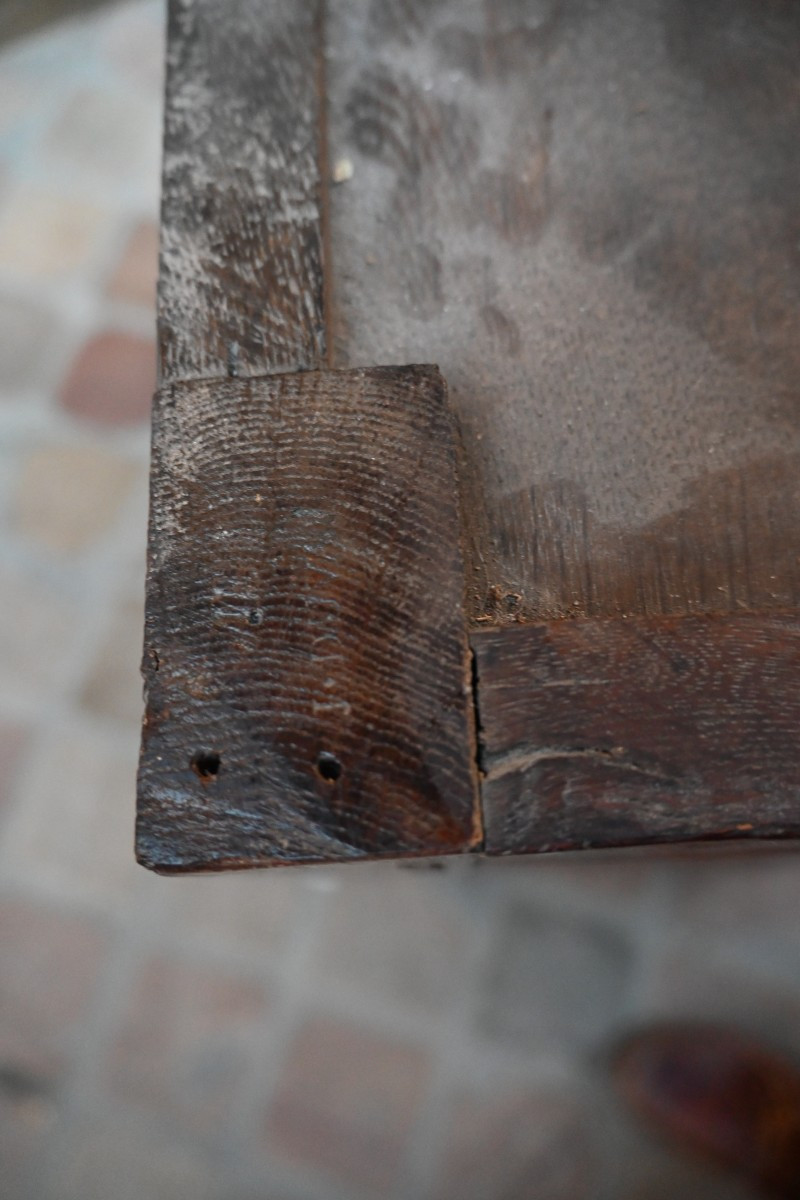 Small Chest Of Drawers, In Natural Wood, Stamped Duval -photo-8
