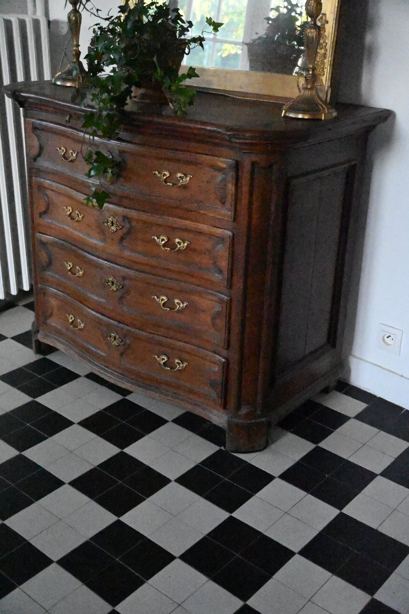Commode en chêne du XVIII-photo-6