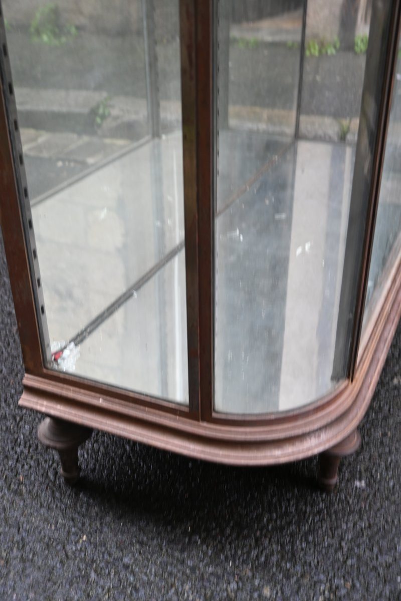 Vitrine d exposition en bronze  fin XIX-photo-4