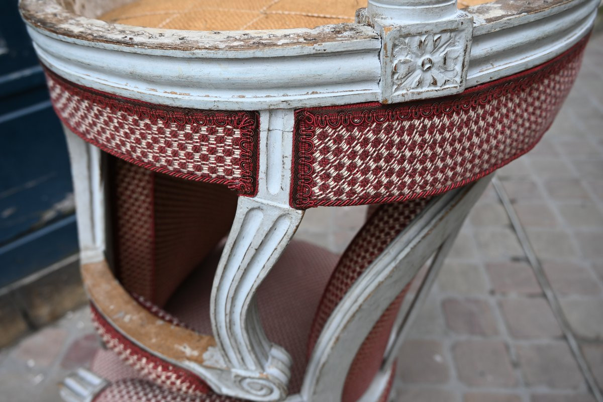 Paire de cabriolets Louis XVI , par Boulard   , XVIIII-photo-4