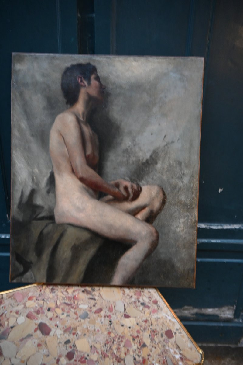 Académie d homme , école du XIX-photo-3