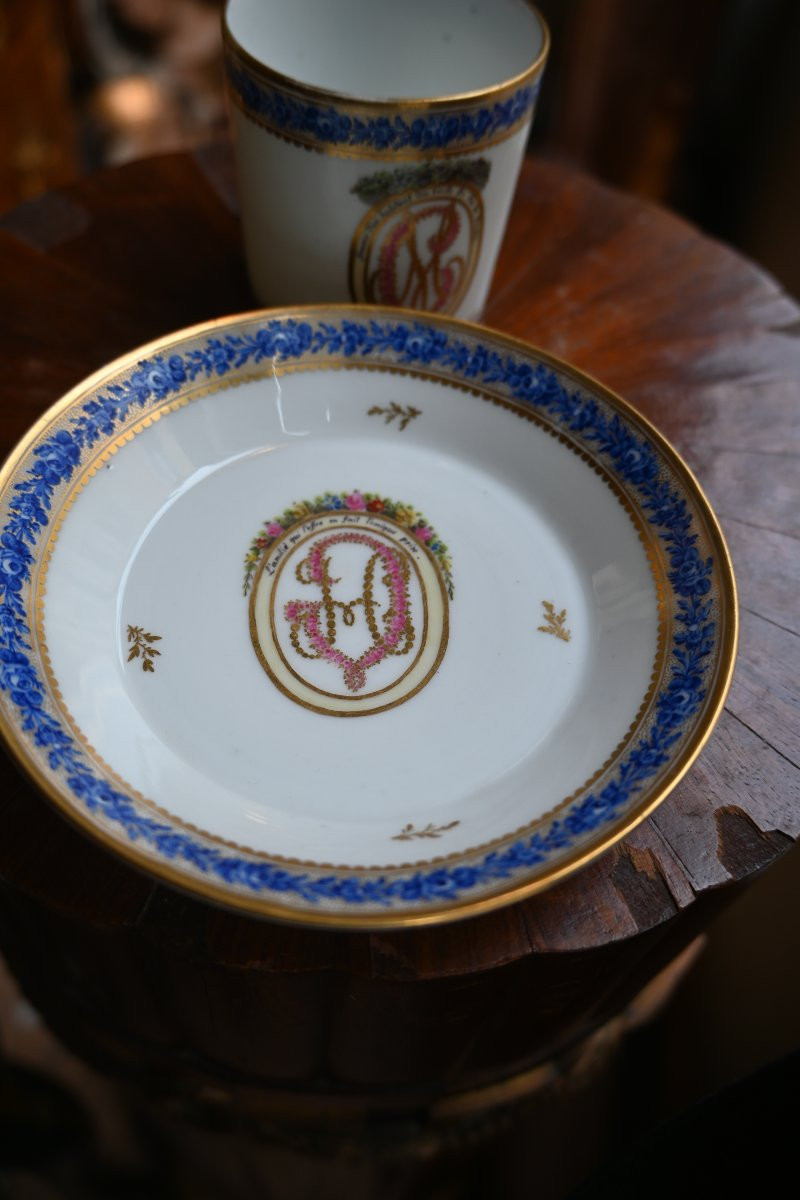 Nyon Porcelain Cup, Late 18th Century, Switzerland-photo-3