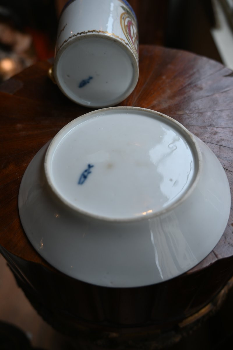 Nyon Porcelain Cup, Late 18th Century, Switzerland-photo-4