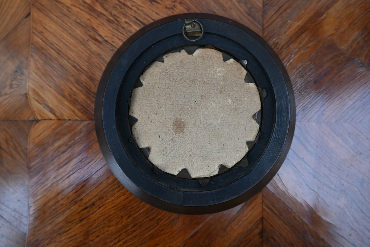 Talma , miniature représentant le célèbre acteur , école XIX-photo-5