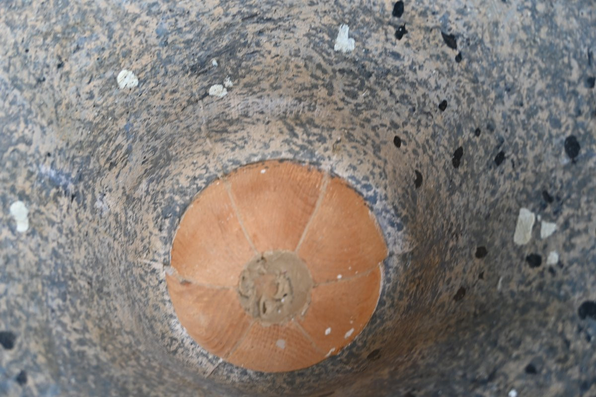 Important And Beautiful Medici Vase In Carved Wood In The Style Of Marble, Louis XIV Style-photo-4