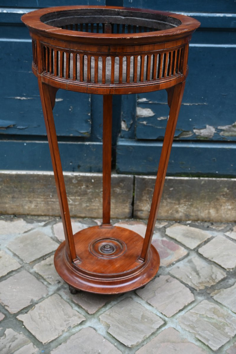 Elégante jardinière d époque Directoire fin XVIII-photo-4
