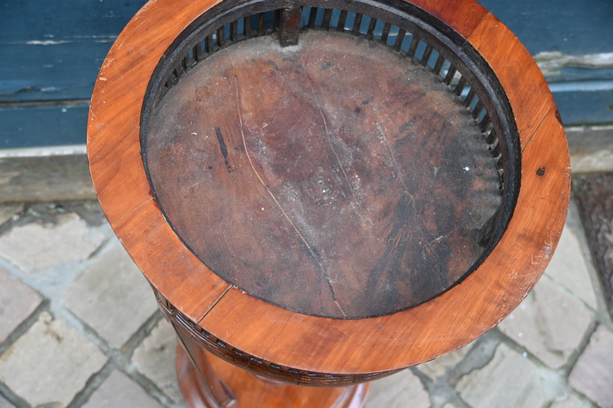 Elégante jardinière d époque Directoire fin XVIII-photo-4