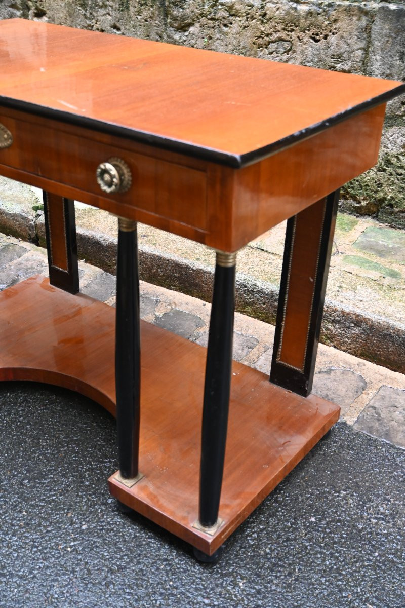 Console  d époque Consulat , travail de l Europe de l Est du XIX-photo-3