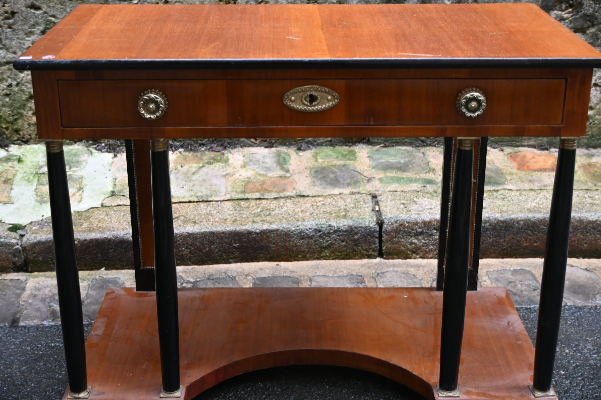 Console  d époque Consulat , travail de l Europe de l Est du XIX-photo-5