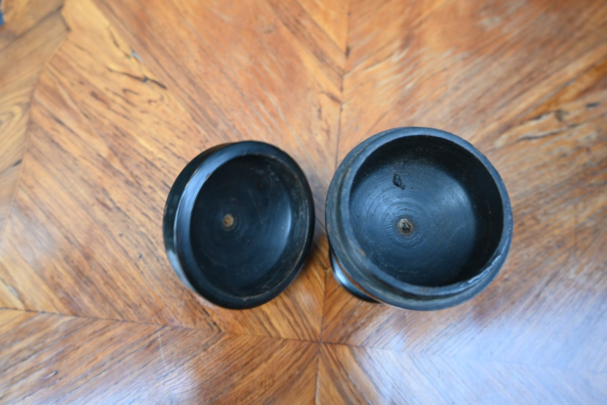 petite coupe en bois tournée du XIX-photo-3