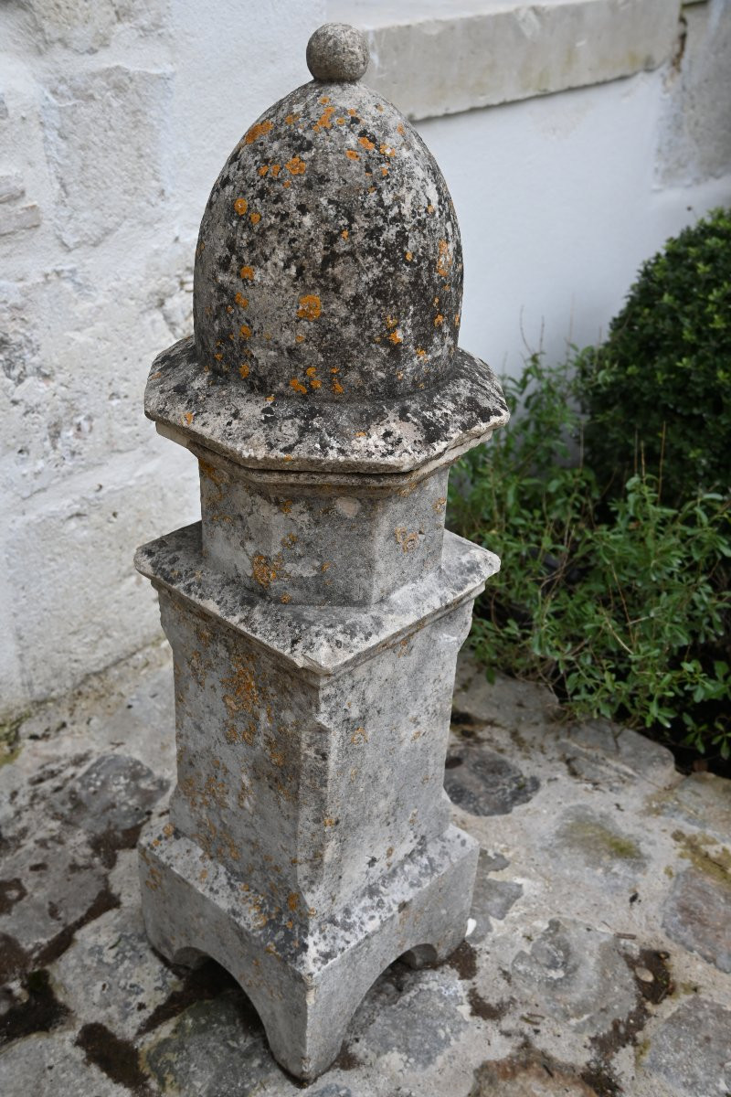 Deux éléments  décoratif en pierre du XIX-photo-4