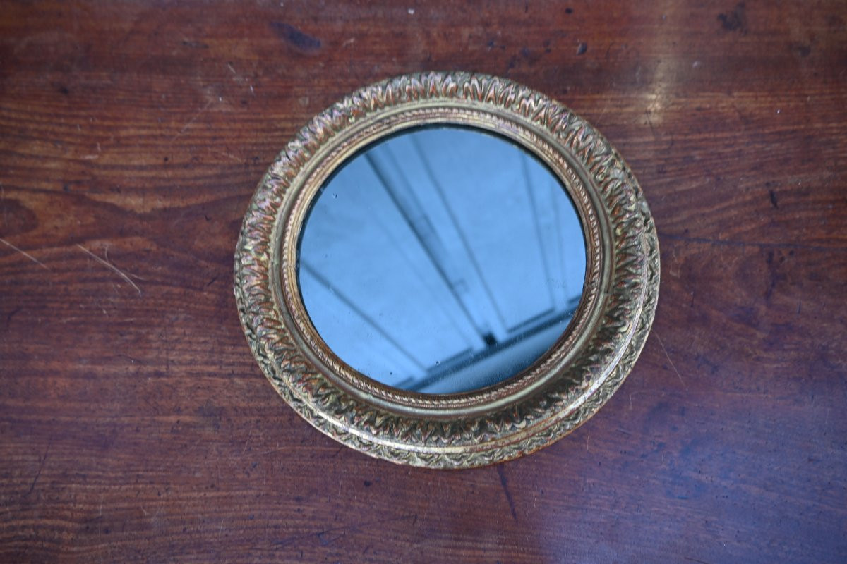 Louis XIV Period Giltwood Mirror-photo-4