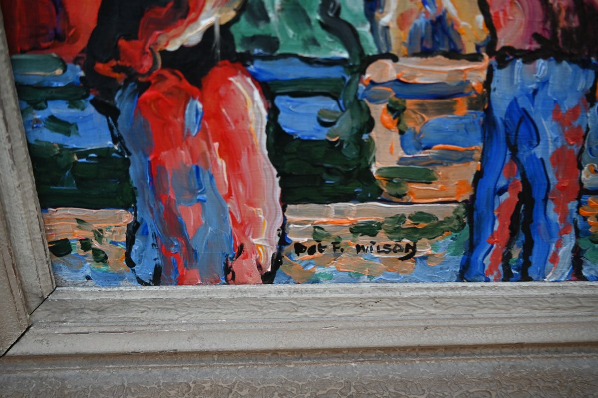 Concarneau Fishermen By Pat F Wilson -photo-7