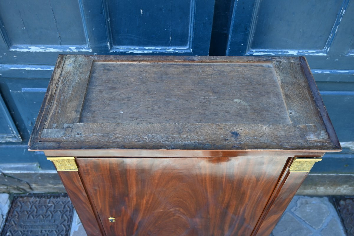 Meuble d entre deux , acajou d époque Empire XIX  attribuable aux Jacob-photo-3