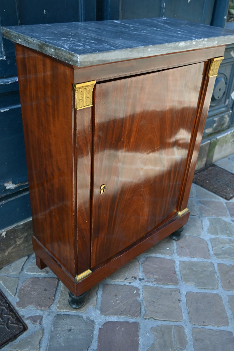 Meuble d entre deux , acajou d époque Empire XIX  attribuable aux Jacob-photo-1