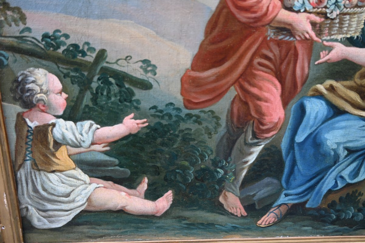 Scène champêtre du XVIII -photo-4