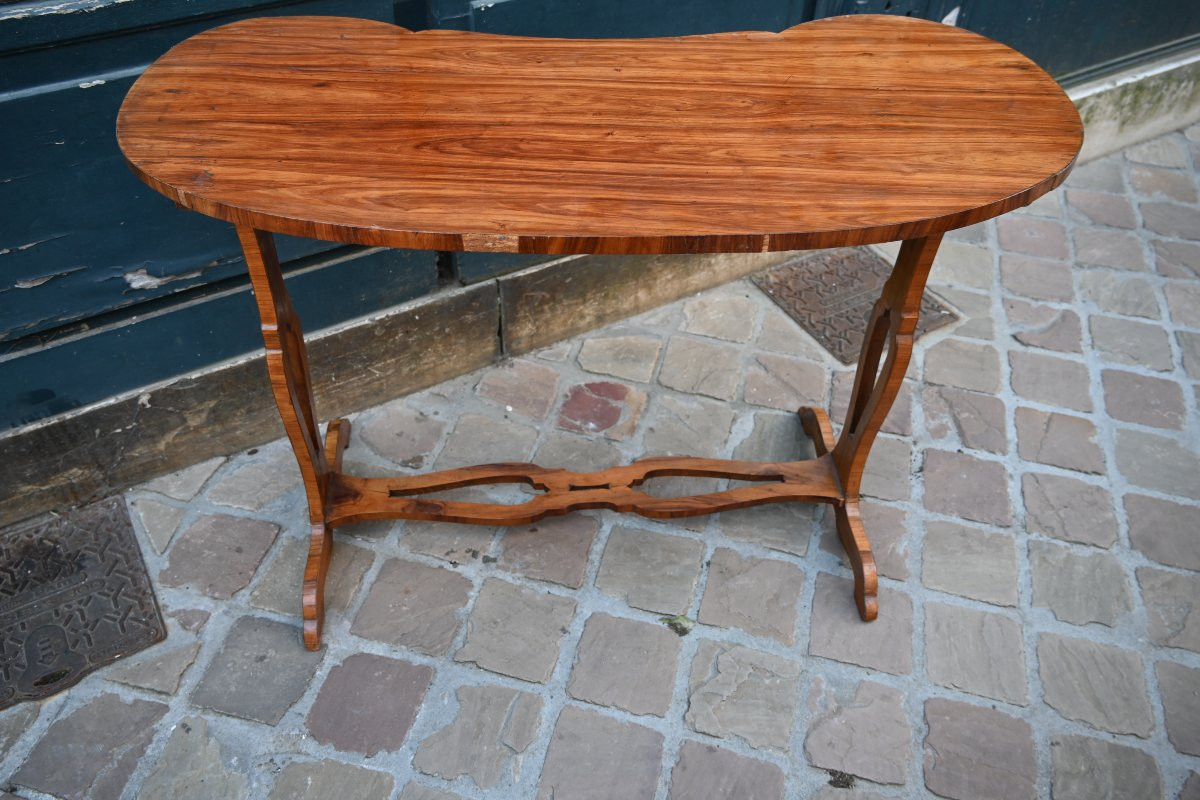 Table rognon d époque Transition , estampillée de Rebour XVIII-photo-5