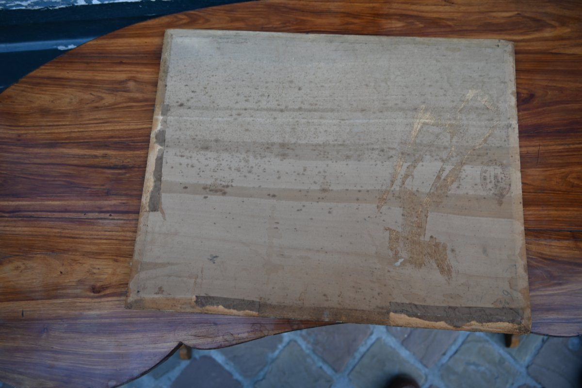 Eschbach, Sardine Fishing Boats In Concarneau, Wooden Sign-photo-6