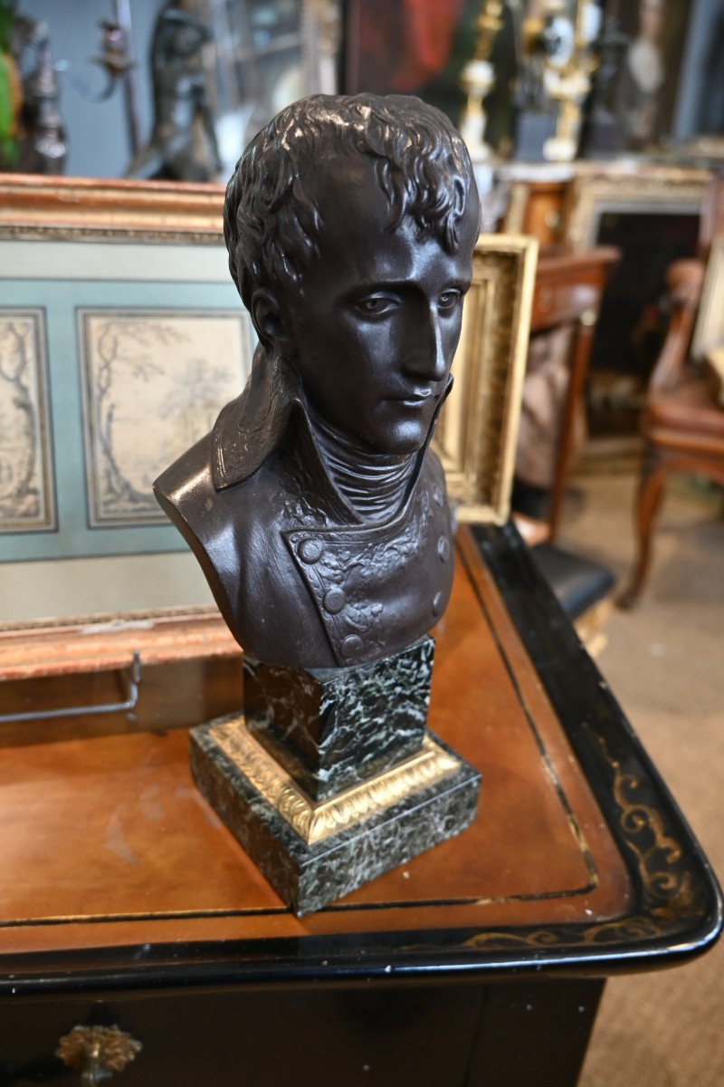 Bonaparte 1er Consul , Bronze XIX After Pierre Cartellier-photo-7