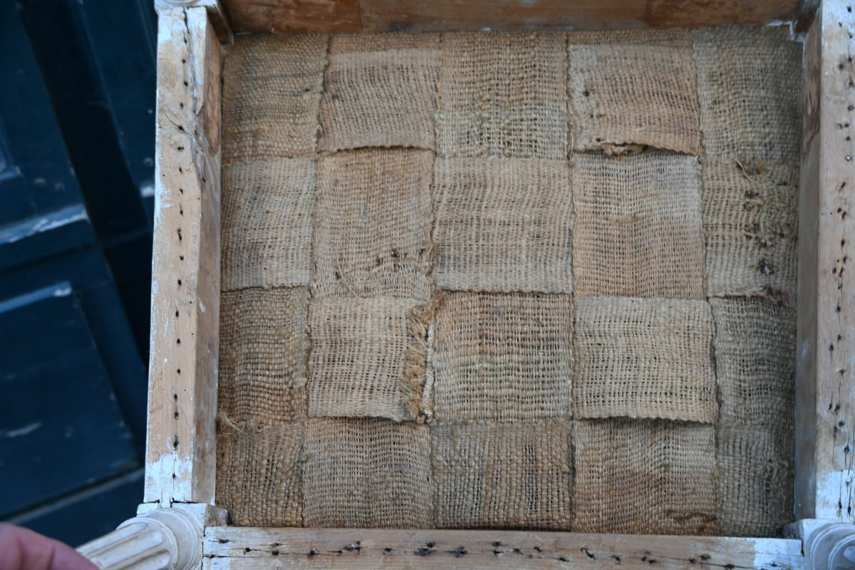 Rare Pair Of Louis XVI Low Armchairs -photo-7