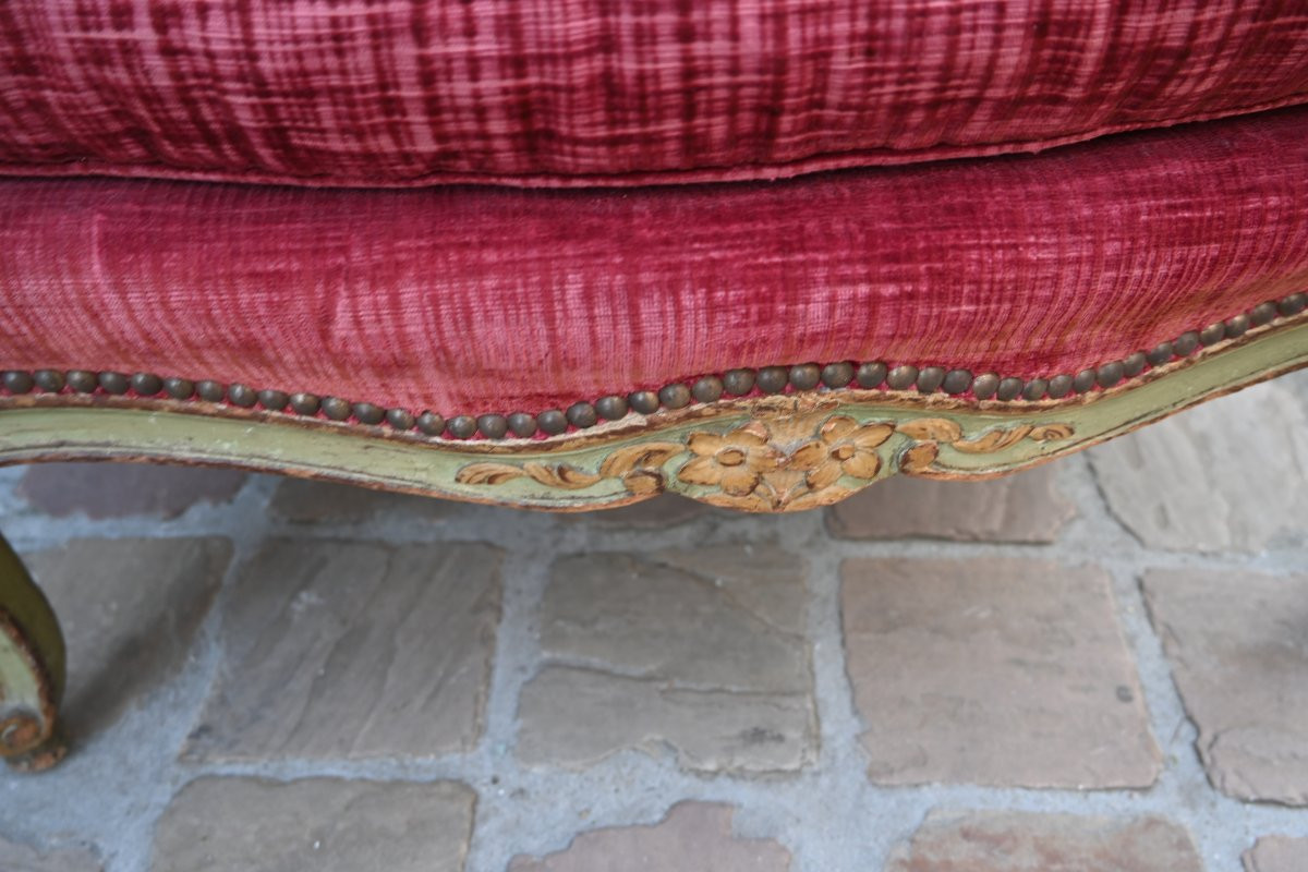 Large Louis XV Period Lacquered -photo-3