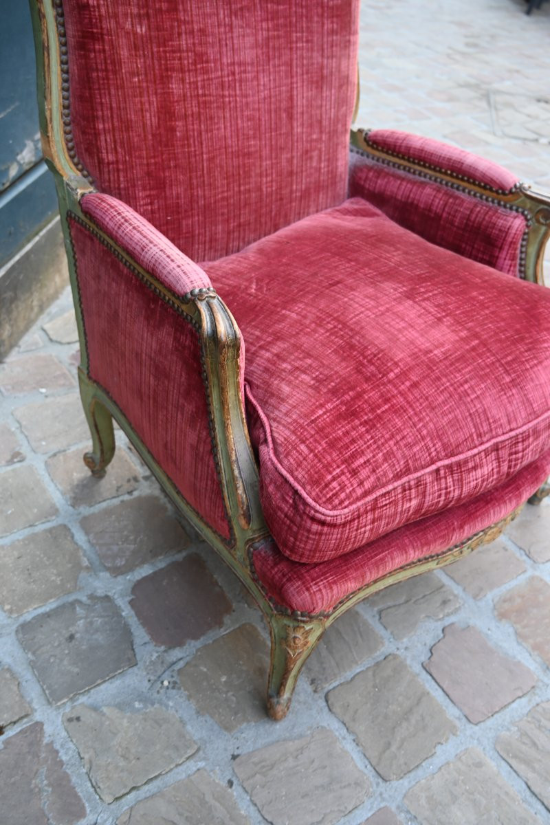 Large Louis XV Period Lacquered -photo-4