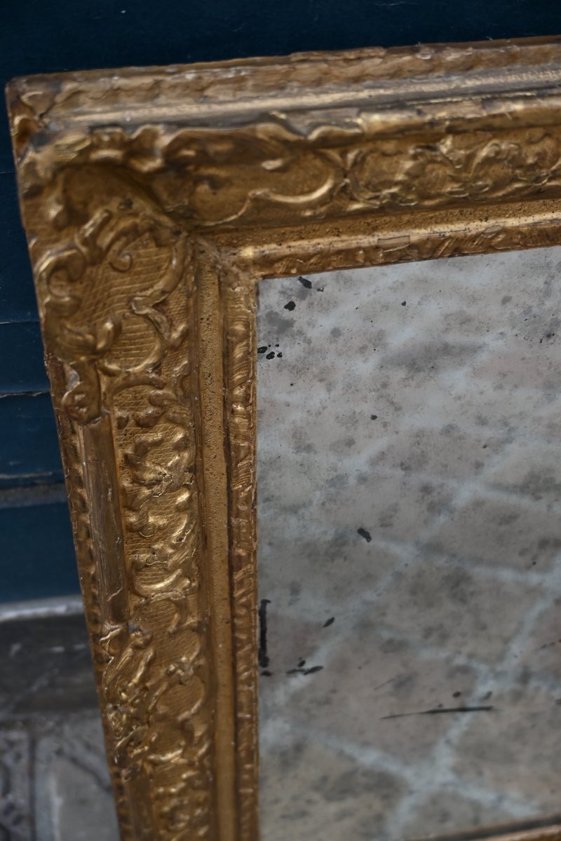 Miroir d époque Louis XIV  du début du XVIII-photo-2