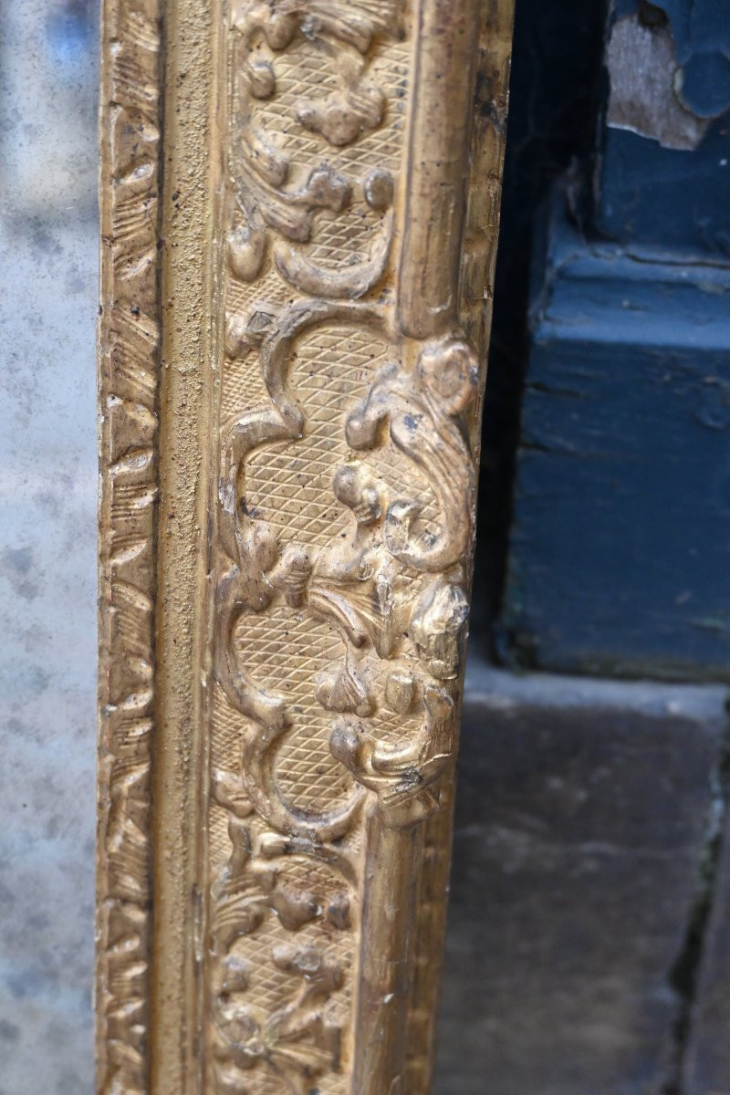 Miroir d époque Louis XIV  du début du XVIII-photo-4