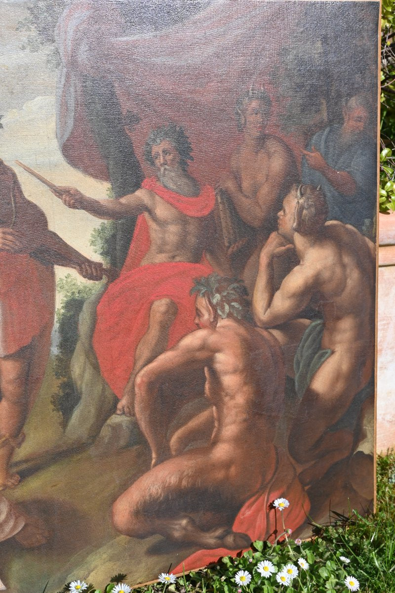 17th Century Fontainebleau School, Entourage Of Ambroise Dubois The Judgement Of Midas-photo-3