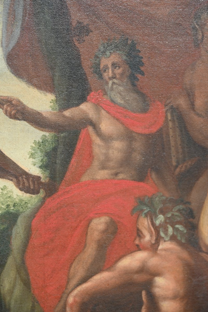 17th Century Fontainebleau School, Entourage Of Ambroise Dubois The Judgement Of Midas-photo-5