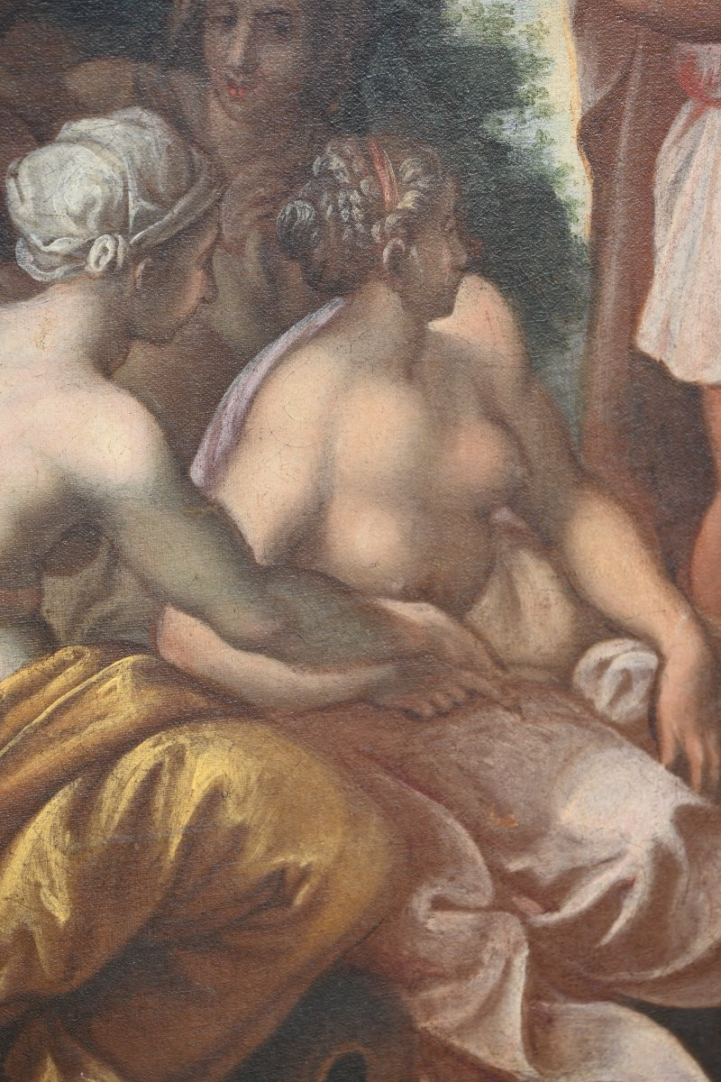 17th Century Fontainebleau School, Entourage Of Ambroise Dubois The Judgement Of Midas-photo-6