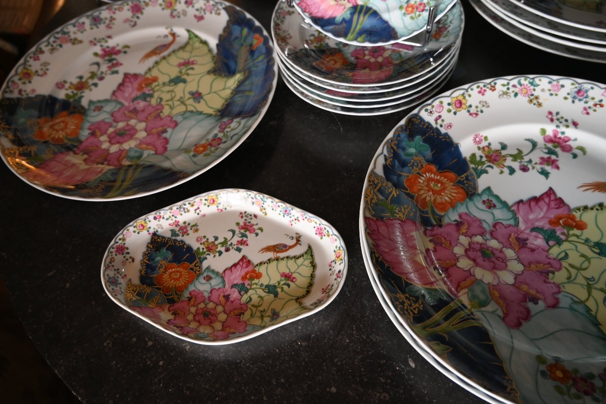 Vista Allegre , Porcelain Dinner Service Tobacco Leaf-photo-1