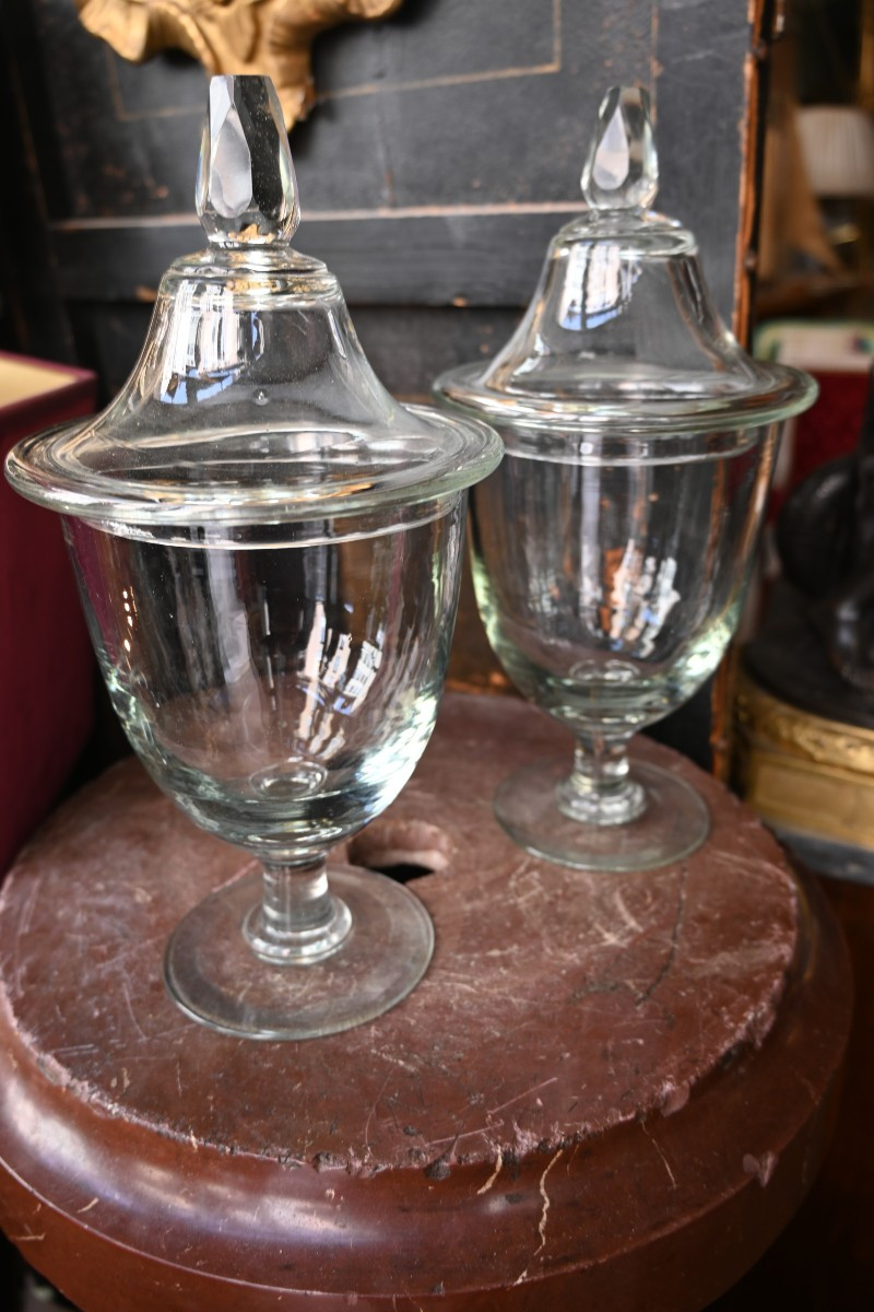 Two 19th-century Covered Suckers