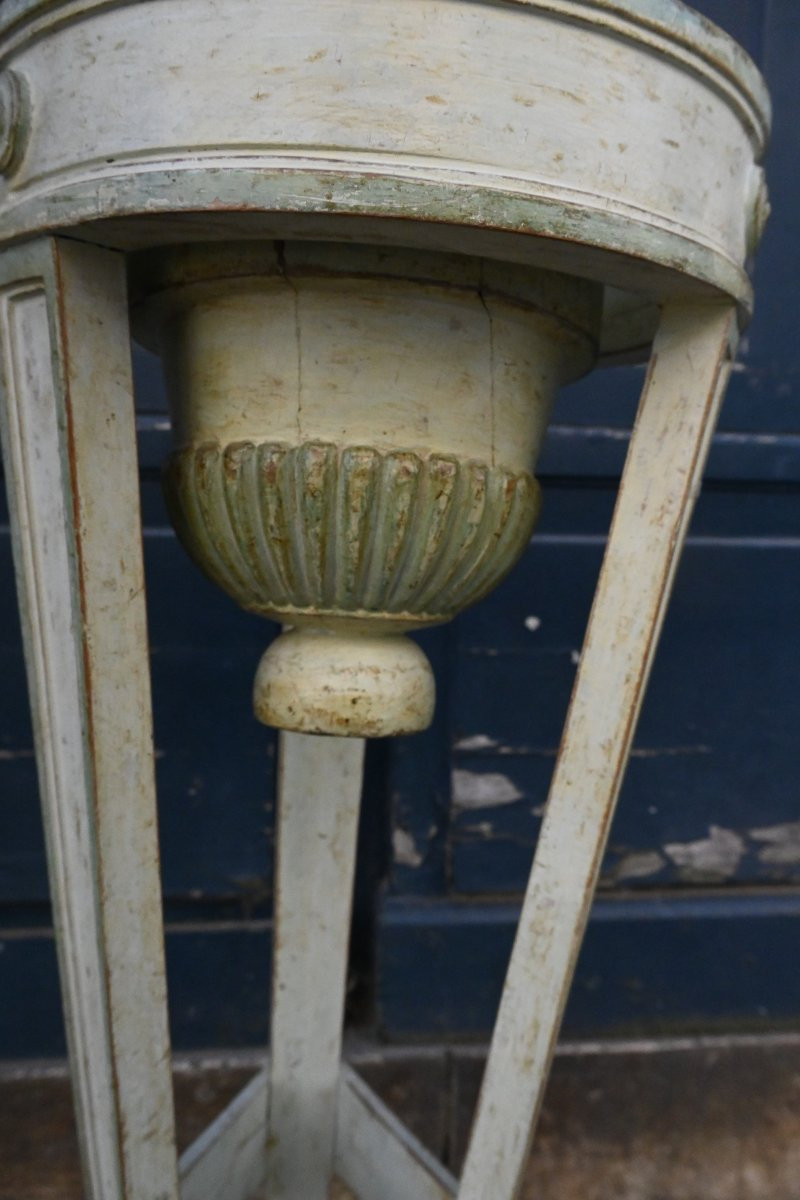 Late 18th Century Directoire Period Athenienne In Lacquered And Rechambered Wood-photo-7