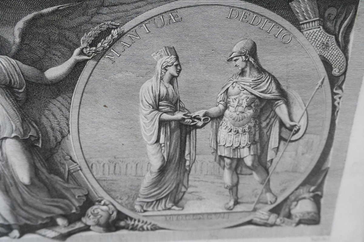 Napoléon Et Ses Victoires d'Après l'Antique , Suite De Trois Gravures XIX-photo-8