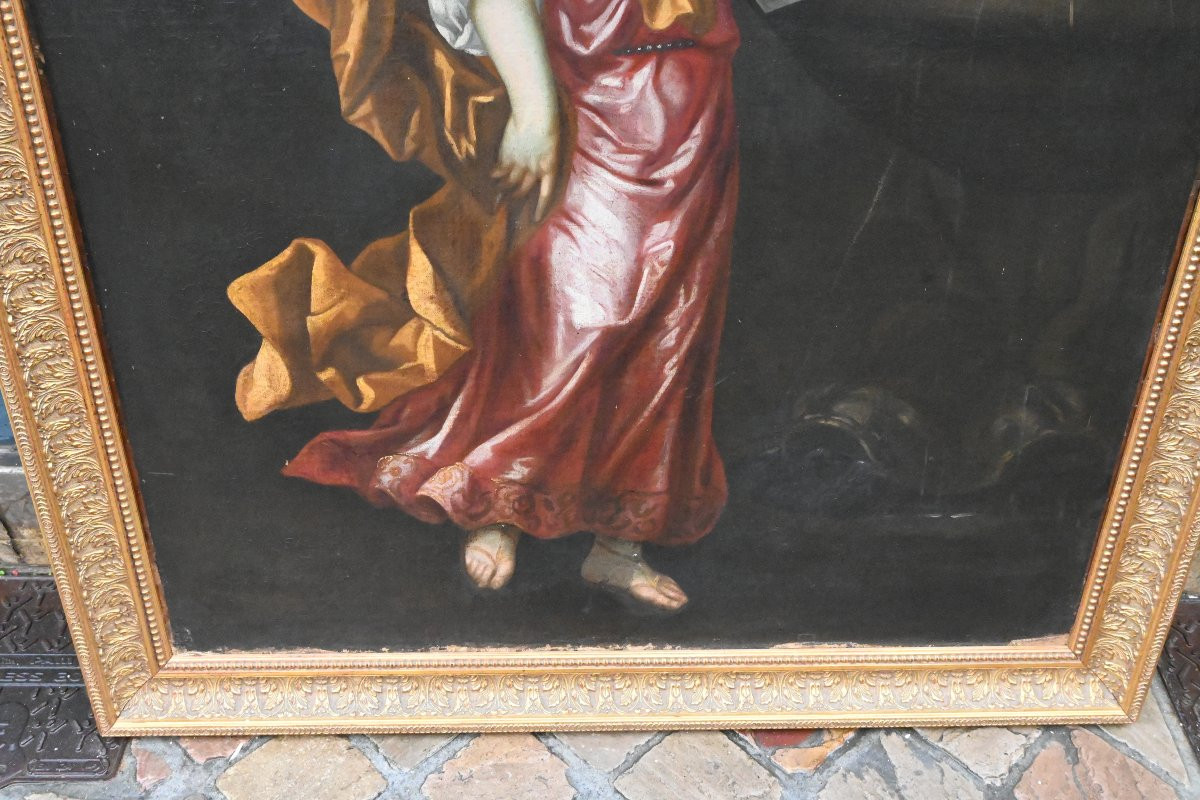 Thomas Hudson Attributed To Portrait Of A Young Princess 18th Century English School-photo-4