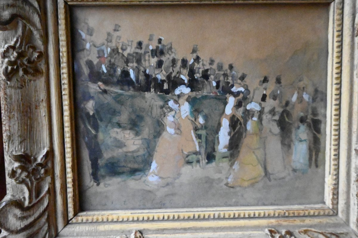 Shopping In Paris Watercolor By Spat-photo-2