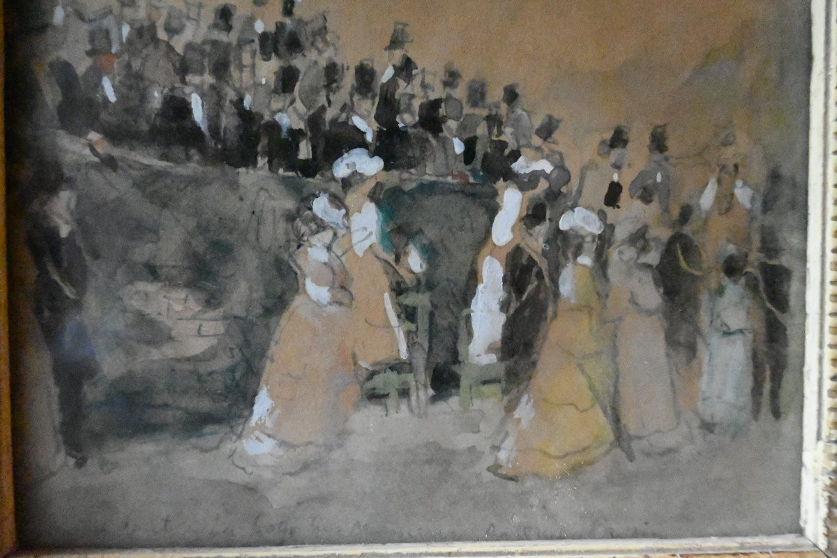 Shopping In Paris Watercolor By Spat-photo-3