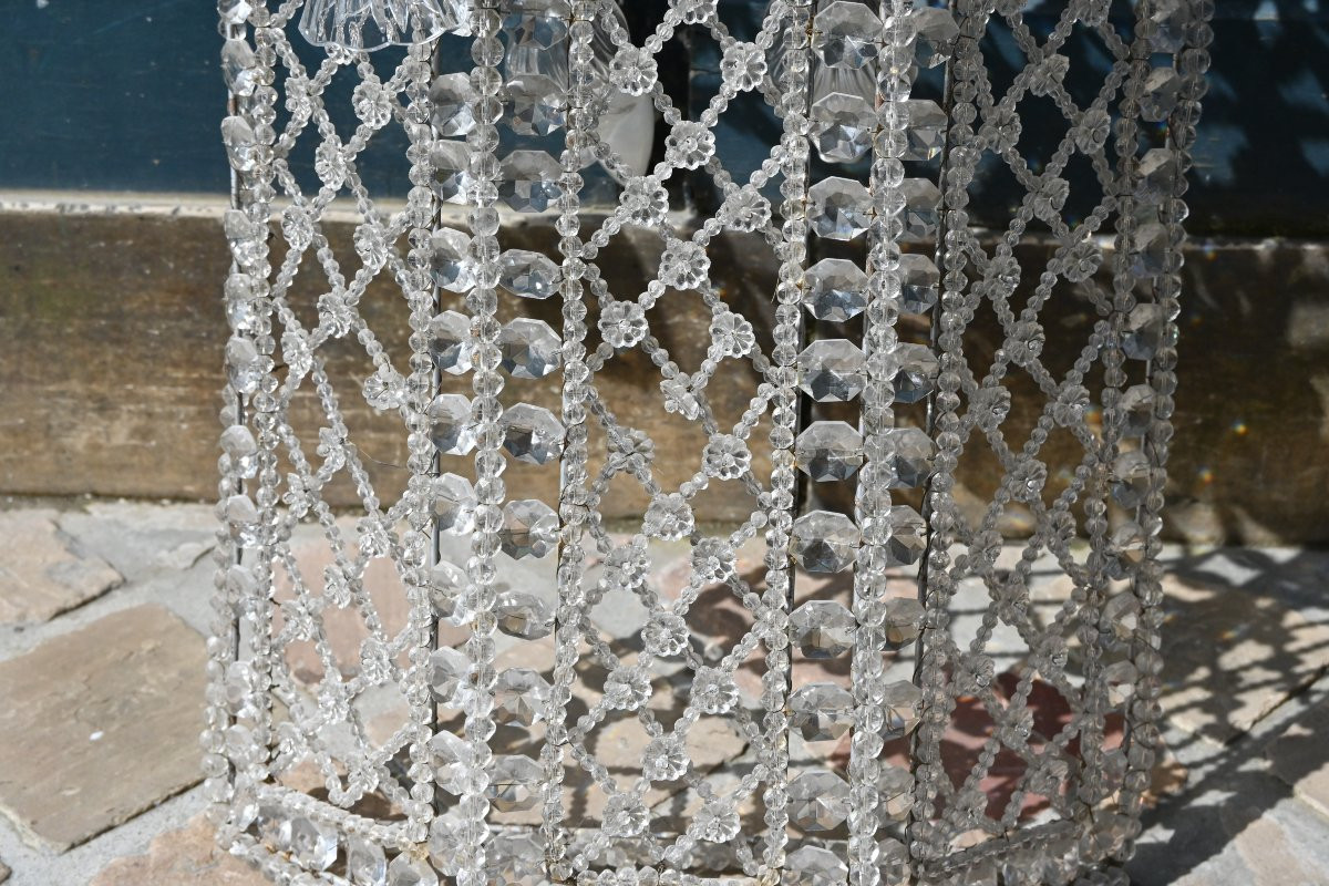 Applique en perle de verre en forme de pagode-photo-2