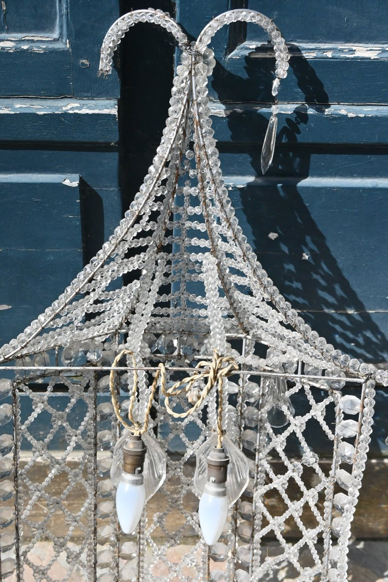 Applique en perle de verre en forme de pagode-photo-6