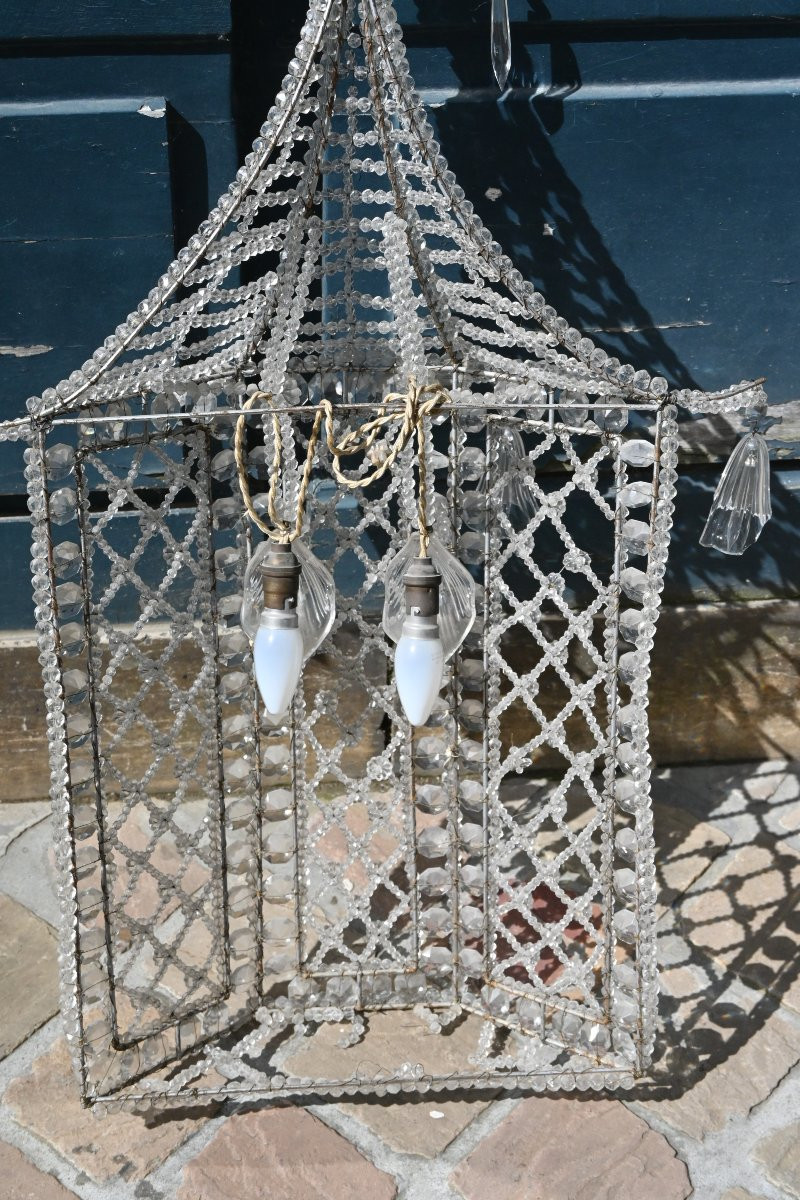 Applique en perle de verre en forme de pagode-photo-7