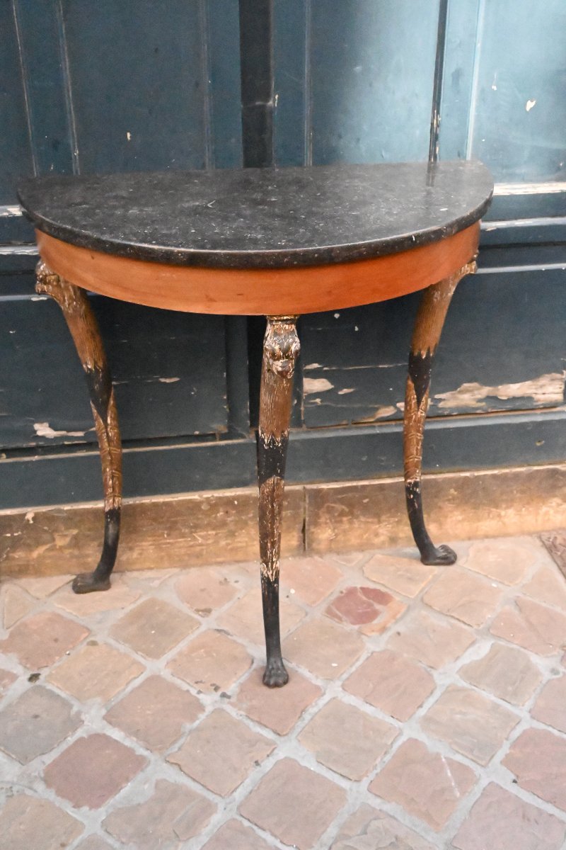Empire Period Console With Eagles XIX-photo-3