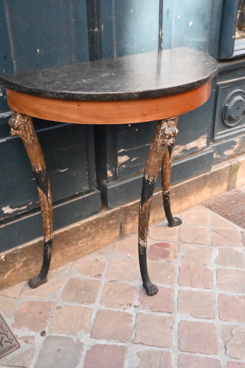 Empire Period Console With Eagles XIX-photo-3