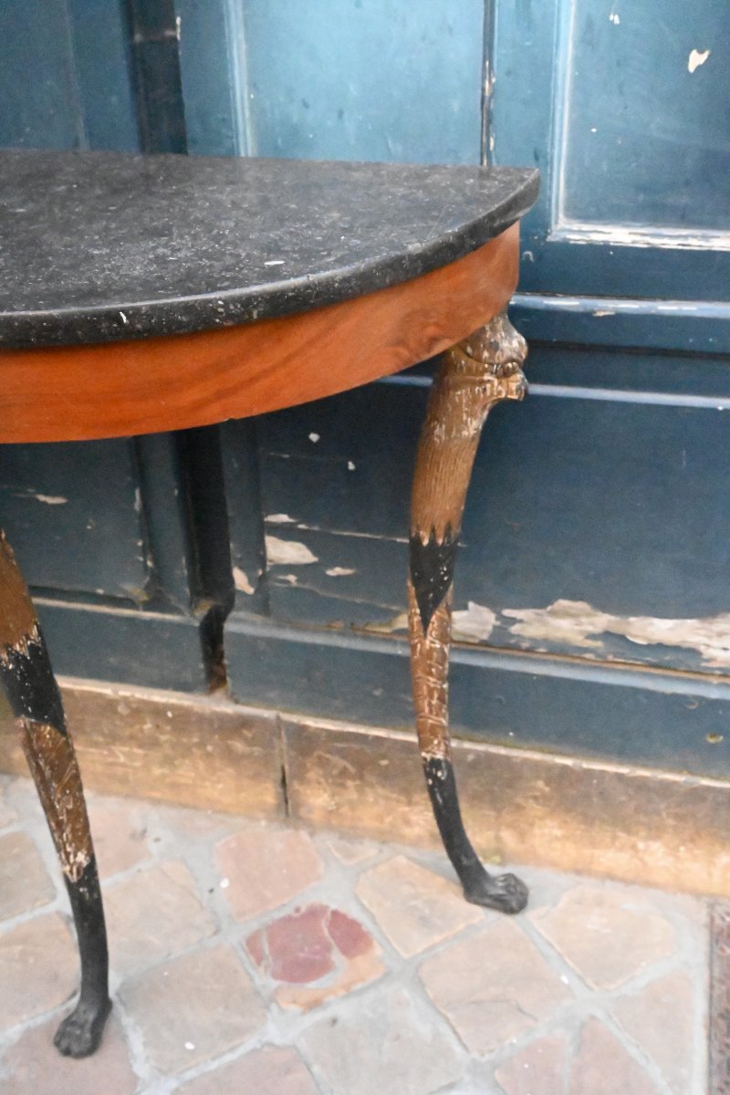 Empire Period Console With Eagles XIX-photo-7