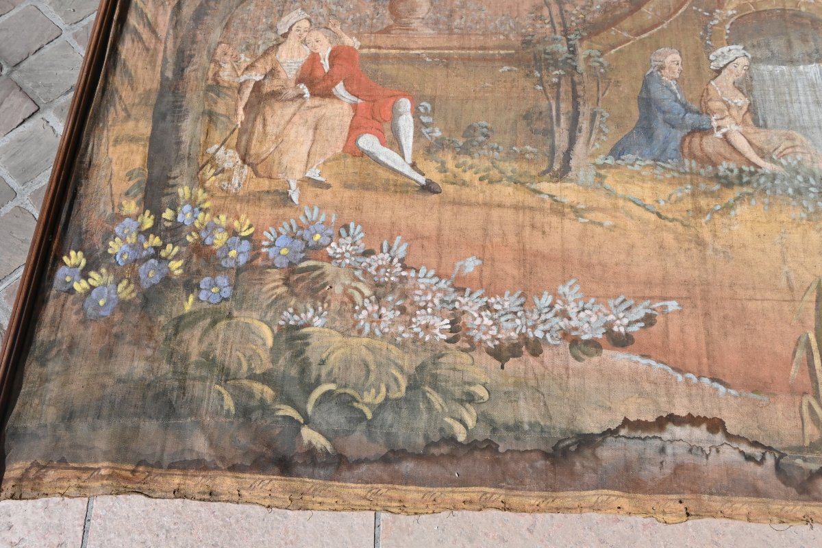 Provence XVIII , Large Painted Canvas-photo-2