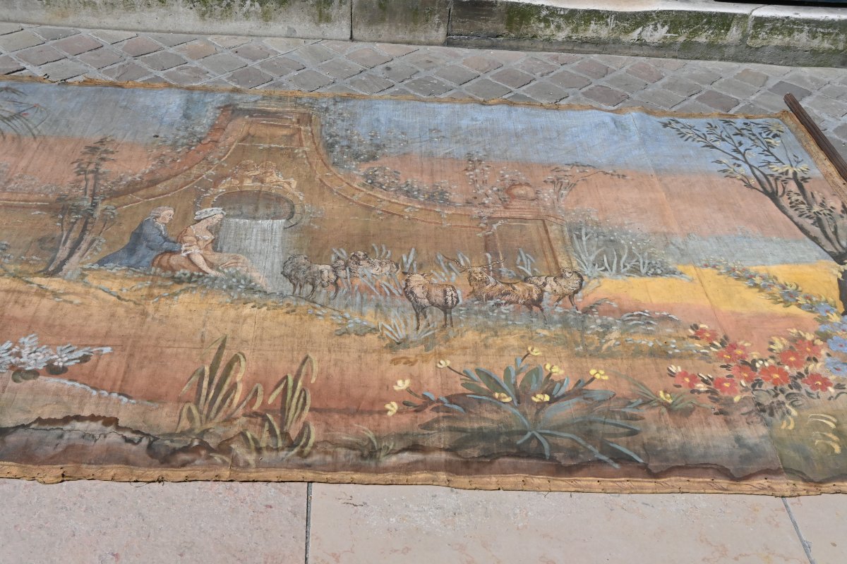 Provence XVIII , Large Painted Canvas-photo-3