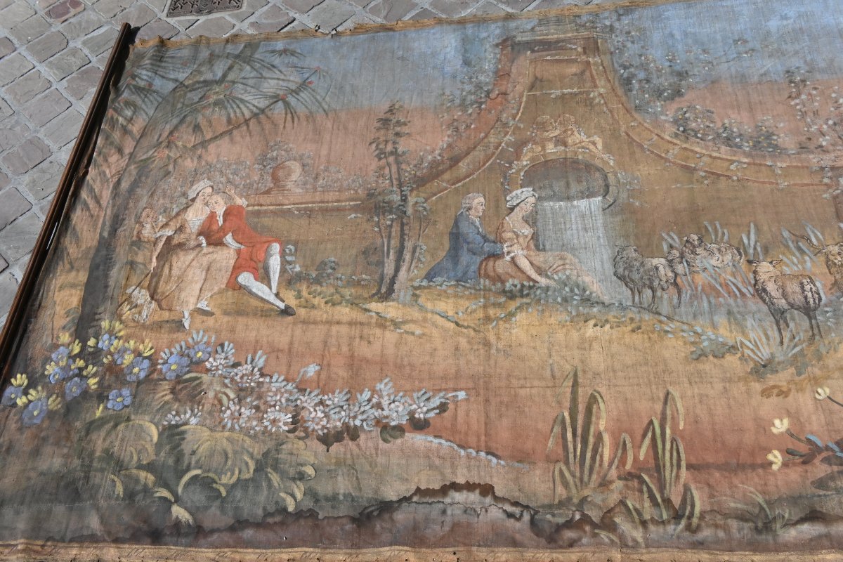 Provence XVIII , Large Painted Canvas-photo-5